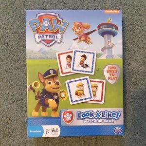 Paw Patrol matching game